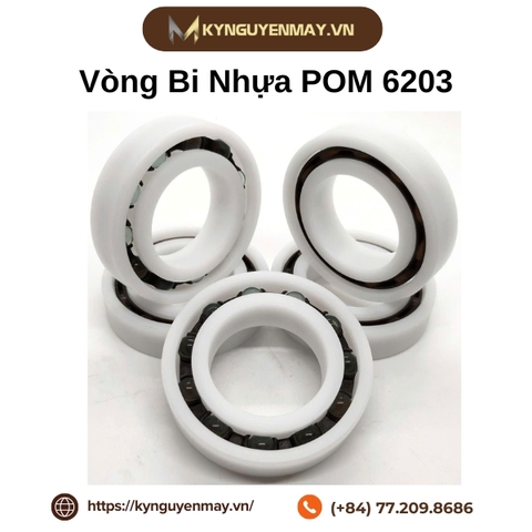 Vòng bi nhựa POM 6203