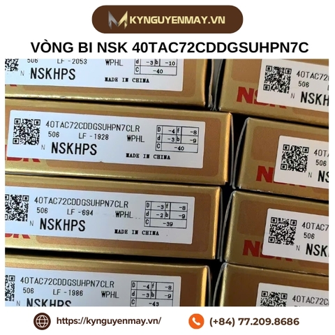 Vòng bi NSK 40TAC72CDDGSUHPN7C