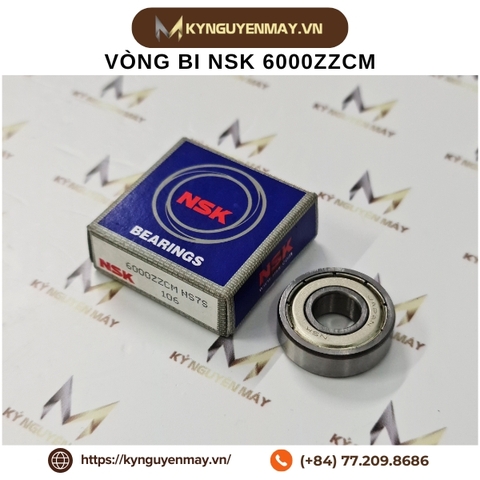 Vòng bi cầu NSK 6000ZZ
