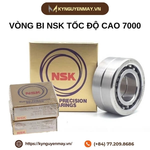 Vòng bi NSK tốc độ cao 7000