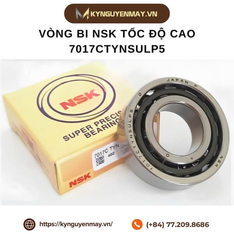 Vòng bi NSK tốc độ cao 7017CTYNSULP5
