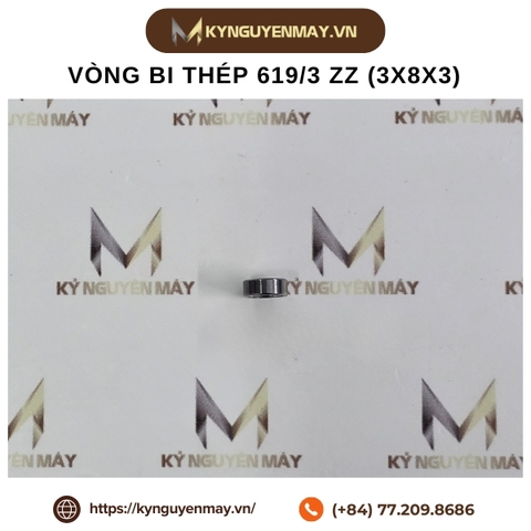 Vòng bi thép 619 ZZ | 619/3, 619/4, 619/5, 619/6, 619/7, 619/8, 619/9