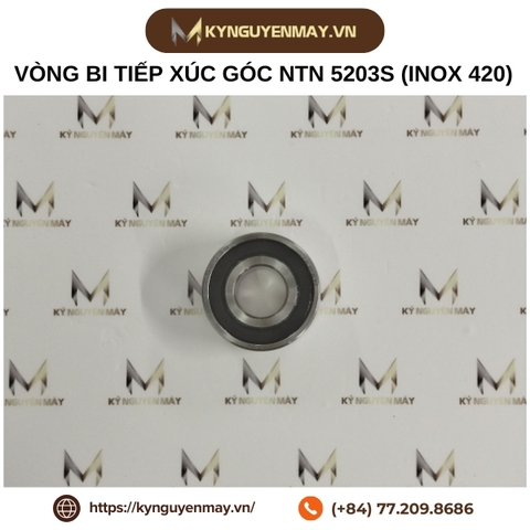 Vòng bi tiếp xúc góc 2 dãy NTN 5203S