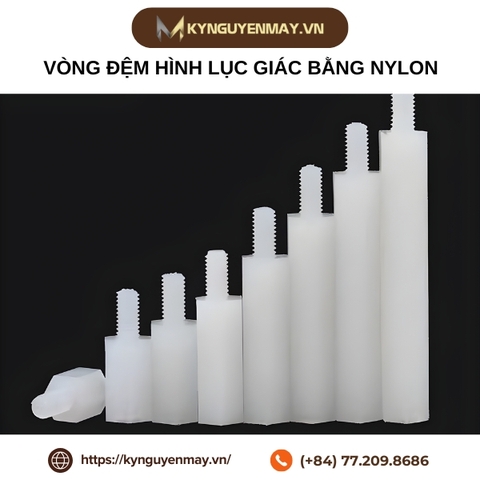Vòng đệm hình lục giác bằng nylon
