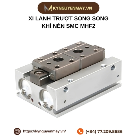 Xi lanh trượt song song khí nén SMC MHF2