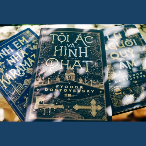 [ĐẶT TRƯỚC] Combo 3 cuốn Tội ác và hình phạt + Lũ người quỷ ám + Anh em nhà Karamazov