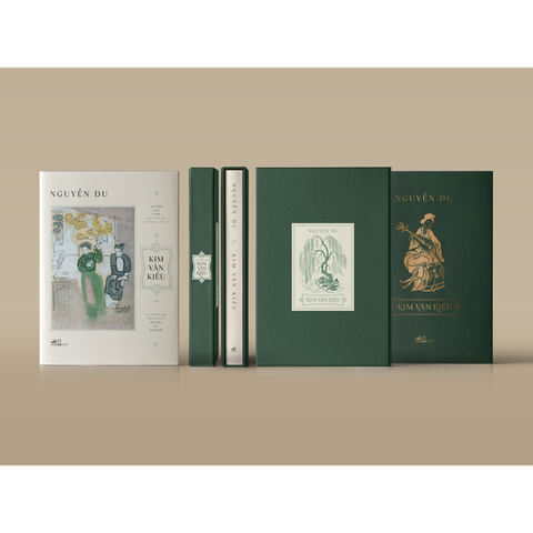 Combo Kim Vân Kiều Bản Đặc Biệt Và Kim Vân Kiều Nguyên Tác Thanh Tâm Tài Tử (Với tranh Kiều chưa từng công bố của Nguyễn Tư Nghiêm) - Quà tặng Túi Kiều Và Cốc