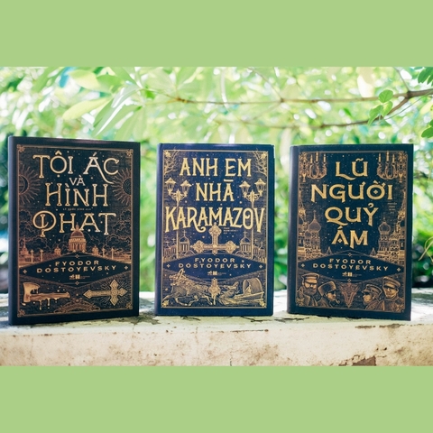 [ĐẶT TRƯỚC] Combo 3 cuốn Tội ác và hình phạt + Lũ người quỷ ám + Anh em nhà Karamazov
