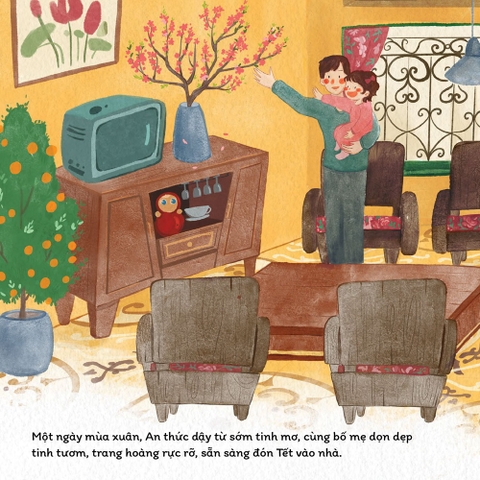 [ĐẶT TRƯỚC] Sách Tranh Kho Báu Mùa Xuân