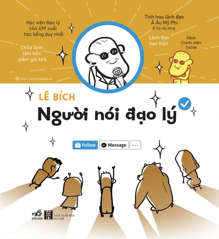 NGƯỜI NÓI ĐẠO LÝ THƯỜNG SỐNG KHÁ GIẢ