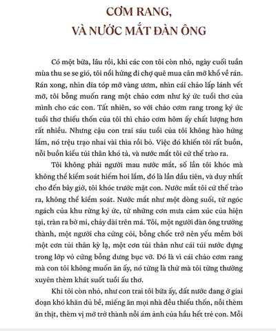 (Bản có chữ ký các tác giả) Những món ăn nuôi ta lớn - Nấu lại các món ăn đã, đang và có thể sẽ thất truyền của ông bà, cha mẹ