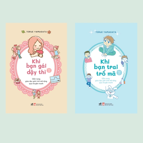 Combo Cẩm Nang Giáo Dục Giới Tính Mở Rộng Qua Truyện Tranh