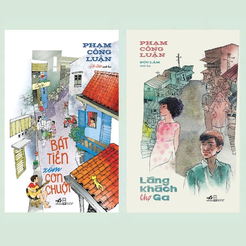 Combo  Bát tiên xóm con chuột và Lãng khách chợ Ga