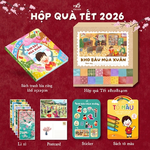 [ĐẶT TRƯỚC] Hộp quà Tết 2026 - Kho báu mùa xuân