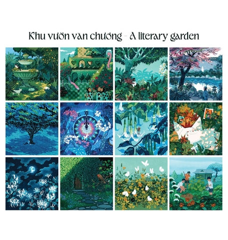 LỊCH ĐỂ BÀN 2025 - KHU VƯỜN VĂN CHƯƠNG