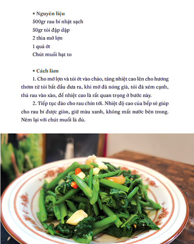 (Bản có chữ ký các tác giả) Những món ăn nuôi ta lớn - Nấu lại các món ăn đã, đang và có thể sẽ thất truyền của ông bà, cha mẹ