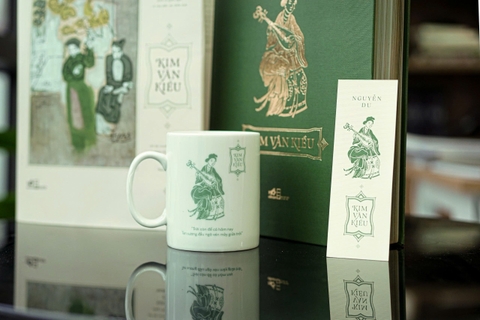 Combo Kim Vân Kiều Bản Đặc Biệt Và Kim Vân Kiều Nguyên Tác Thanh Tâm Tài Tử (Với tranh Kiều chưa từng công bố của Nguyễn Tư Nghiêm) - Quà tặng Túi Kiều Và Cốc
