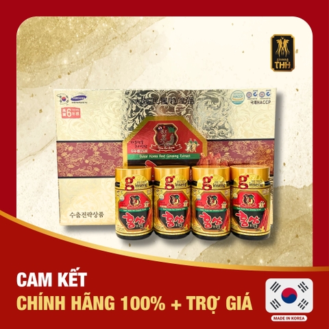 Cao Hồng Sâm Kanghwa  (4 lọ x 250gr)