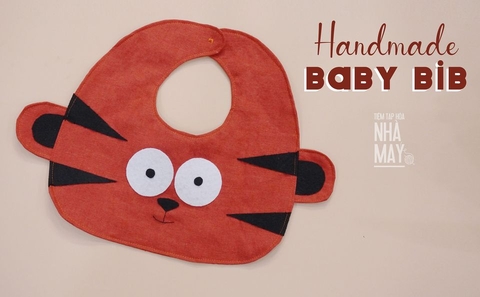 CÁC BƯỚC LÀM YẾM ĐEO ĂN DẶM NGỘ NGHĨNH CHO BÉ