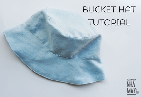 Hướng dẫn may mũ bucket đơn giản