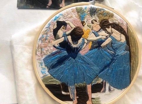 Tổng hợp mẫu thêu tranh