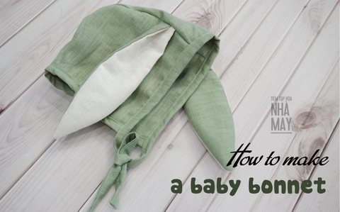 HƯỚNG DẪN LÀM MŨ BONET TAI THỎ CHO BÉ YÊU