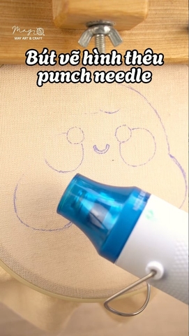 Bút vẽ hình thêu punch needle