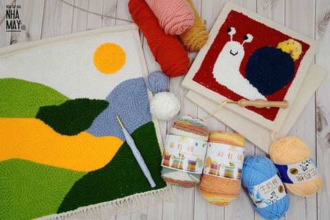 Tài liệu nhập môn thêu nổi PUNCH NEEDLE