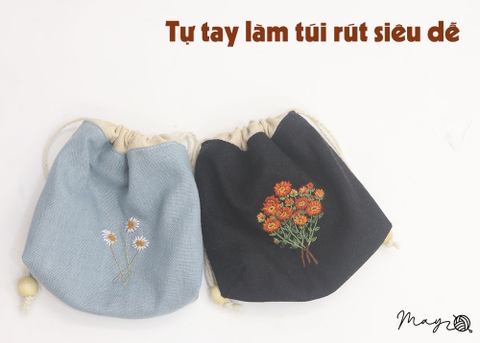 Tự tay làm túi rút siêu dễ (có mẫu in)