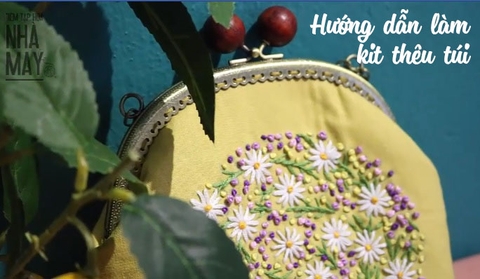 Hướng dẫn làm kit thêu túi từ A đến Z