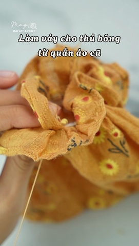 Hướng dẫn làm váy hai dây cho mèo