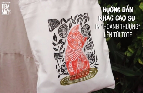 Hướng dẫn khắc cao su in 