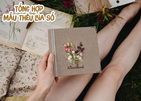 Tổng hợp các mẫu thêu bìa sổ