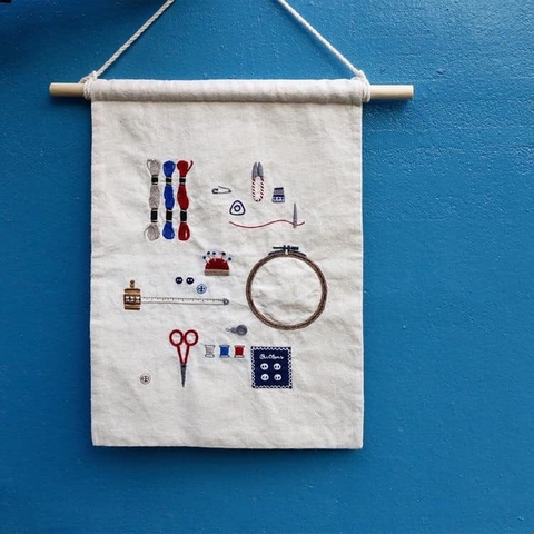 Những bức tranh thêu dành cho cô nàng cuồng kim chỉ