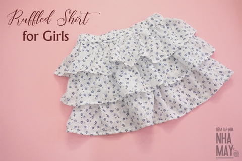 HƯỚNG DẪN MAY VÁY 3 TẦNG CHO BÉ YÊU ĐÓN HÈ