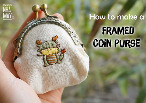 HƯỚNG DẪN LÀM VÍ CẦM TAY MINI XINH XẮN