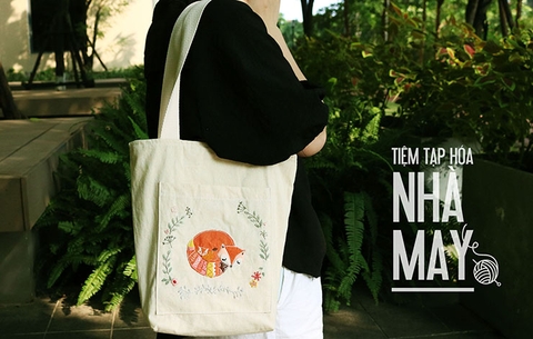Hướng dẫn may túi tote đơn giản