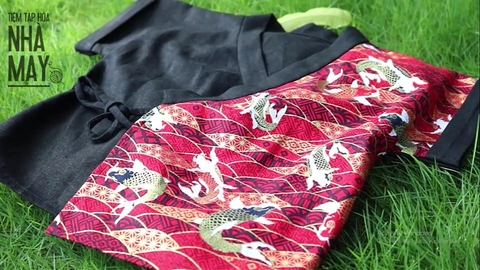 Hướng dẫn may yukata cho bé trai đơn giản