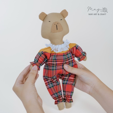 Bộ đồ bí ngô cho thú bông