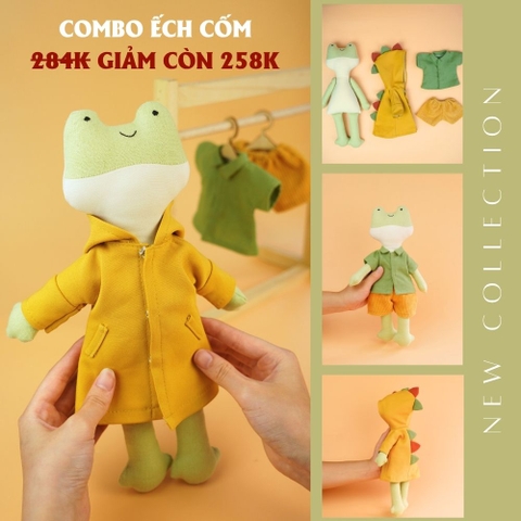 Combo Ếch Cốm Vàng