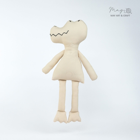 Phôi thú nhồi bông - Cá sấu