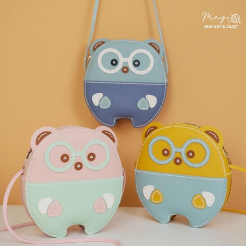 Set tự khâu túi da DIY xinh xắn nhiều mẫu dễ thương