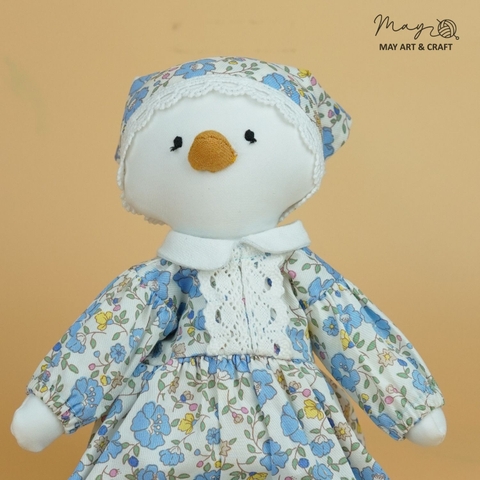 Phụ kiện khăn tam giác trùm đầu cho thú bông