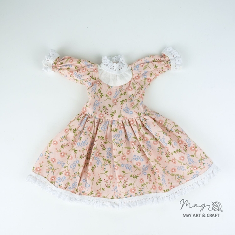 Váy tiểu thư phối ren cho thú bông (không bao gồm yếm)