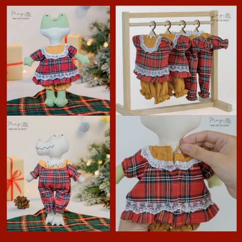 Bộ đồ bí ngô cho thú bông