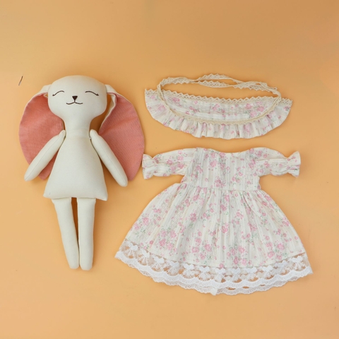 Combo Thỏ ren hồng