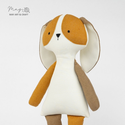 Phôi thú bông Chó nâu