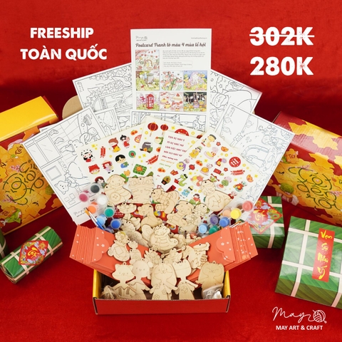 Combo quà Tết 2025 (tặng kèm hộp)