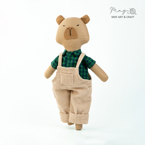 Phôi thú bông Capybara