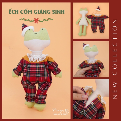 Combo ếch cốm giáng sinh